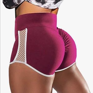 High-Waisted Scrunched Booty Shorts